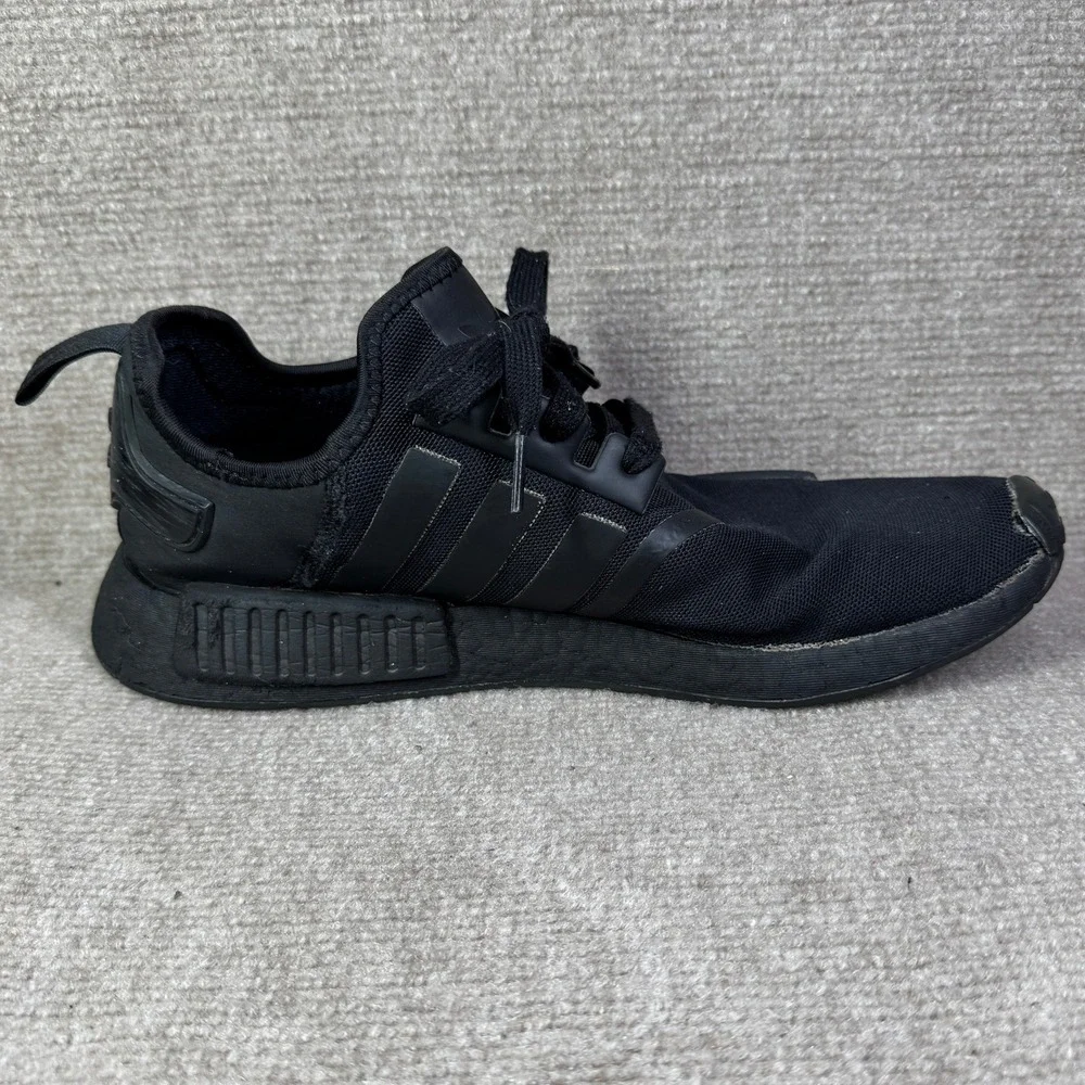 Adidas NMD R1 Mens 11 Black Triple Running Shoes FV9015